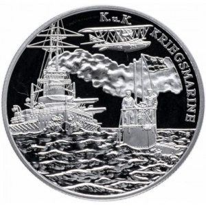 Реверс монеты Австрия, 20 евро, 2006, Австрийский флот - SMS Viribus Unitis
