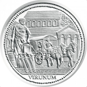 Реверс монеты Австрия, 20 евро, 2010, Рим на Дунае - Вирунум