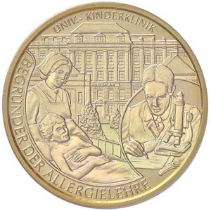 Реверс монеты Австрия, 50 евро, 2010, Барон Клеменс фон Пирке