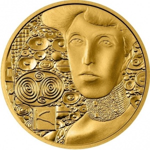 Реверс монеты Австрия, 50 евро, 2012, Густав Климт - Портрет Адели Блох-Бауэр I