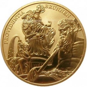 Реверс монеты Австрия, 100 евро, 2002, Художественные сокровища - Рафаэль Доннер