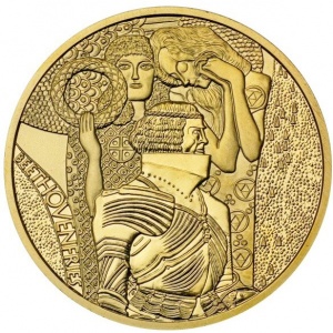 Реверс монеты Австрия, 100 евро, 2004, Венский модерн - Дом сецессиона