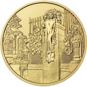 Реверс монеты Австрия, 100 евро, 2006, Венский модерн - Венский речной порт