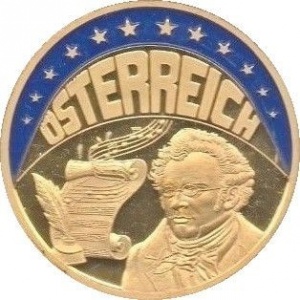 Реверс монеты Австрия, 1 ЭКЮ, 1999, Франц Шуберт
