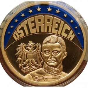 Реверс монеты Австрия, 1 ЭКЮ, 1997, Карл I Австрийский