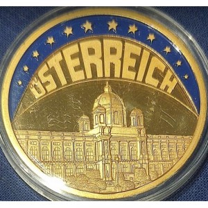 Реверс монеты Австрия, 1 ЭКЮ, 1998, Музей истории искусств