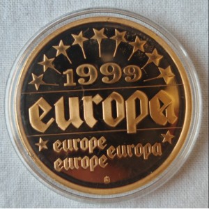 Реверс монеты Австрия, 1 ЭКЮ, 1999, Карлскирхе