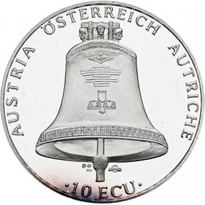 Аверс монеты Австрия, 10 ЭКЮ, 1994, Рождество