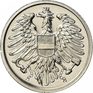 Аверс монеты Австрия, 2 гроша, 1950-1994