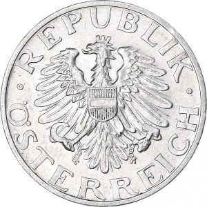 Аверс монеты Австрия, 2 шиллинга, 1946-1952