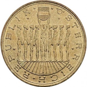 Аверс монеты Австрия, 20 шиллингов, 1980-1993, Девять провинций Австрии