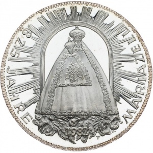 Реверс монеты Австрия, 500 шиллингов, 1982, 825 лет городу Мариацелль