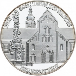 Реверс монеты Австрия, 500 шиллингов, 1987, 800 лет Аббатству Хайлигенкройц