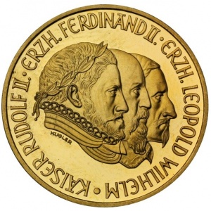 Реверс монеты Австрия, 500 шиллингов, 1993, Музей истории искусств в Вене