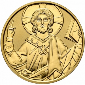 Реверс монеты Австрия, 500 шиллингов, 2000, 2000 лет Христианству. Рождение Иисуса Христа
