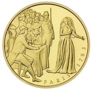Реверс монеты Австрия, 1000 шиллингов, 1997, Габсбурги - Мария-Антуанетта
