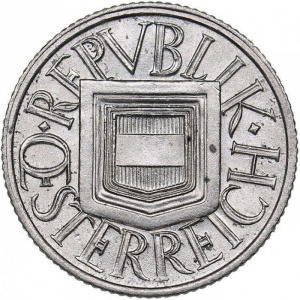 Аверс монеты Австрия, ½ шиллинга, 1925-1926