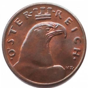 Аверс монеты Австрия, 100 крон, 1923-1924