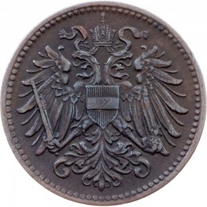 Аверс монеты Австрия, 1 геллер, 1916