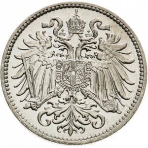 Аверс монеты Австрия, 10 геллеров, 1892-1911