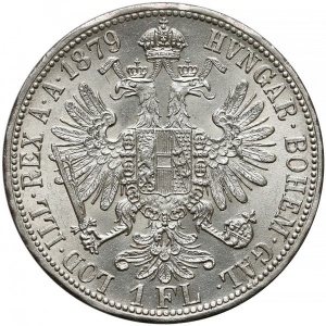 Реверс монеты Австрия, 1 флорин, 1872-1892