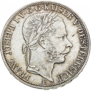 Аверс монеты Австрия, 1 союзный талер, 1866-1867
