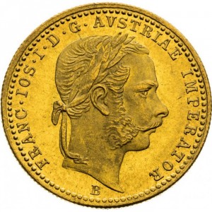 Аверс монеты Австрия, 1 дукат, 1866