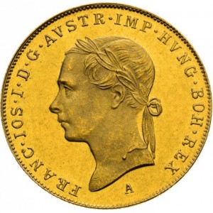 Аверс монеты Австрия, 1 дукат, 1898, 50 лет правлению