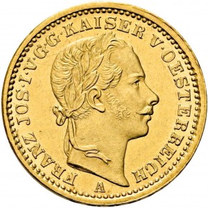 Аверс монеты Австрия, ½ кроны, 1858-1865