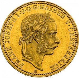 Аверс монеты Австрия, 1 крона, 1866