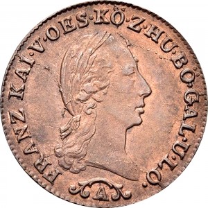 Аверс монеты Австрия, ¼ крейцера, 1812