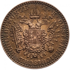 Аверс монеты Австрия, ½ крейцера, 1851