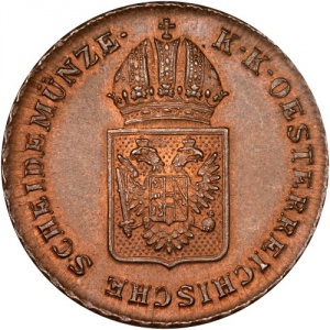 Аверс монеты Австрия, 1 крейцер, 1816