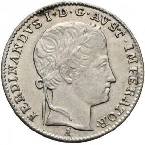 Аверс монеты Австрия, 3 крейцера, 1835-1836