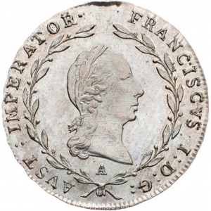 Аверс монеты Австрия, 5 крейцеров, 1815