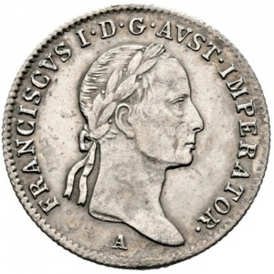 Аверс монеты Австрия, 5 крейцеров, 1832-1835