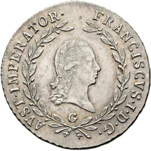 Аверс монеты Австрия, 20 крейцеров, 1806-1814
