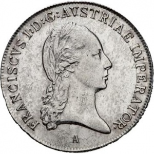 Аверс монеты Австрия, ½ талера, 1811-1815