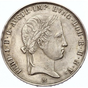 Аверс монеты Австрия, 1 талер, 1837-1848