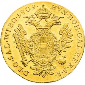Реверс монеты Австрия, 1 дукат, 1806-1810