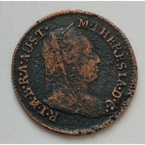 Аверс монеты Австрия, ¼ крейцера, 1777-1779
