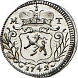 Аверс монеты Австрия, ½ крейцера, 1741-1742