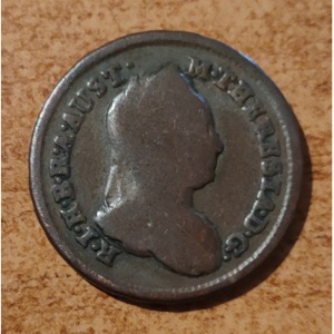 Аверс монеты Австрия, ½ крейцера, 1772-1779