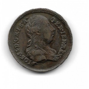 Аверс монеты Австрия, ½ крейцера, 1772-1779