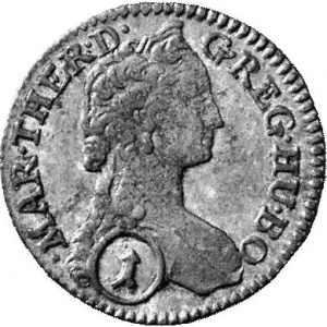 Аверс монеты Австрия, 1 крейцер, 1742-1743