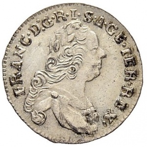 Аверс монеты Австрия, 1 крейцер, 1747-1760