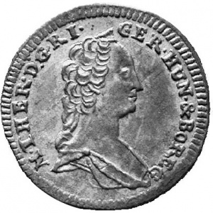 Аверс монеты Австрия, 1 крейцер, 1755