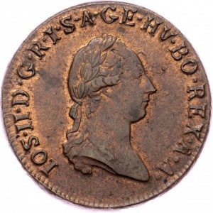 Аверс монеты Австрия, 1 крейцер, 1780-1790