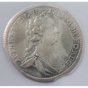 Аверс монеты Австрия, 3 крейцера, 1746-1749