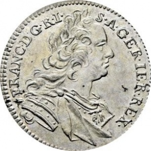 Аверс монеты Австрия, 3 крейцера, 1746-1747